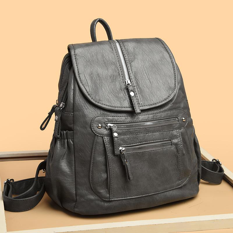 New American Trendy Niche Design Anti-theft Backpack Large Capacity Fashionable Women's Bag