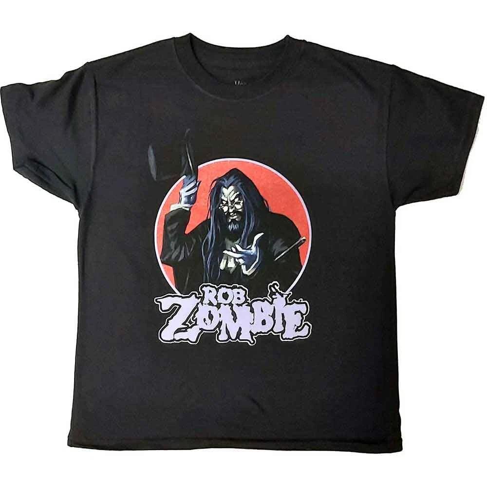 Rob Zombie Magician Official Childrens Tee T-shirt Boys Kids 150