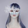 Mysterious Half Face Mask Tassel Design Party Mask Fashion Fox Mask  Masquerade