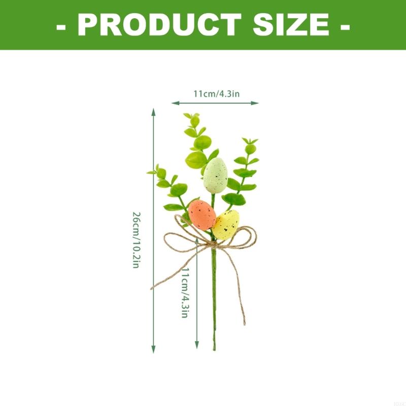 Eggs Tree Branch Spring Easter Artificial Flower Arrangements Desktop Decoration HX6C