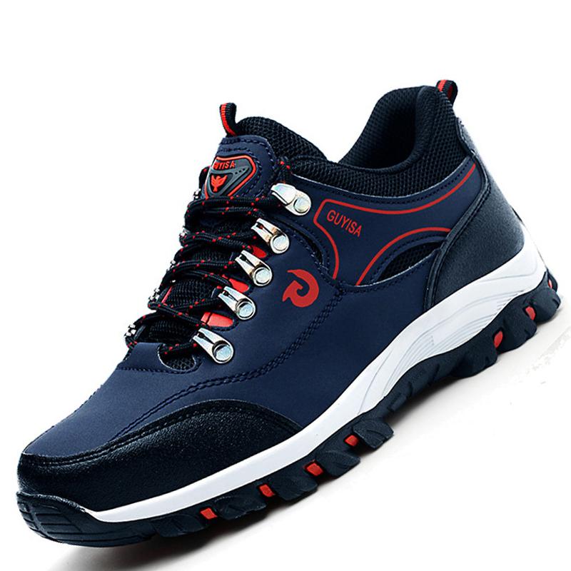 Fashion Male Work Sneakers Steel Toe Cap Work Safety Boot Comfort Men Boots Anti-puncture Safety Work Shoes Men Indestructible Shoes
