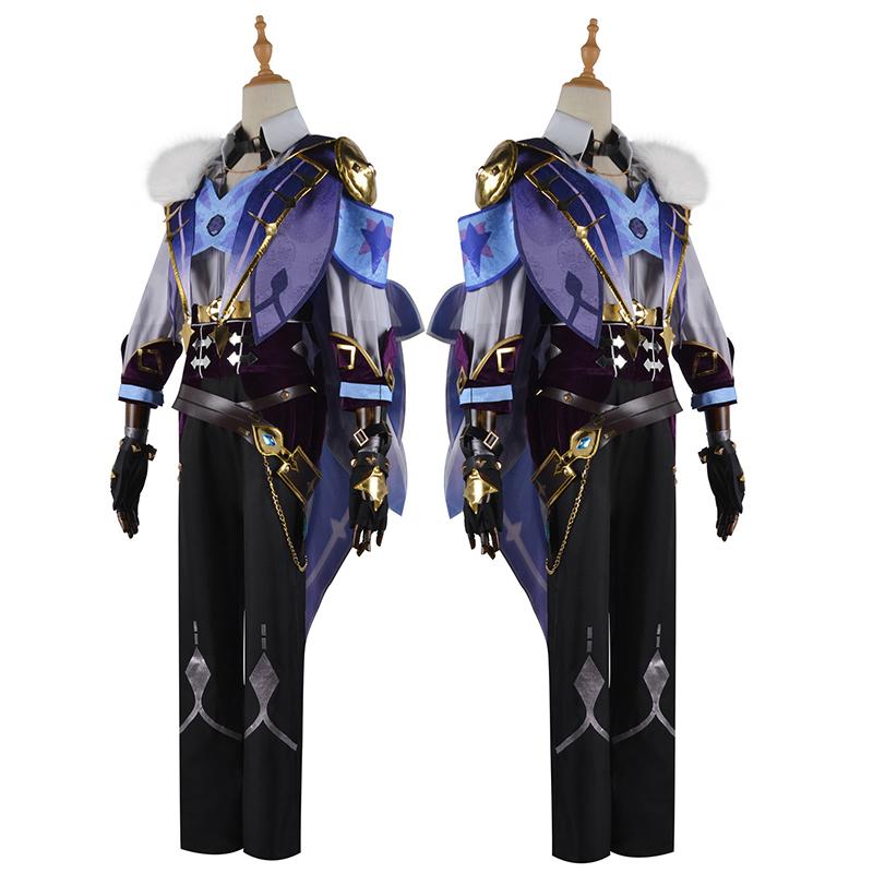 Ysir Cos Suit Kaeya Ice Westwind Knight Cos Suit Set Cosplay Anime Costume for Men