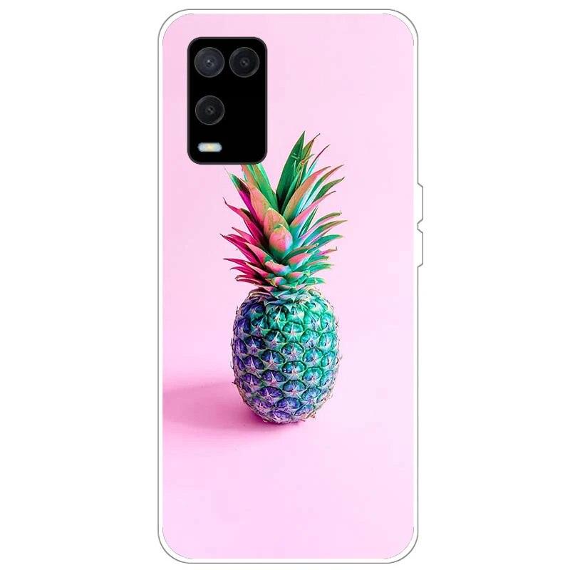 OPPO A54 Case telefonhoz Hátlap OPPO A54 5G 4G Case CPH2239 CPH2195 OPPOA54 A 54 Bumper Silicon Soft Funda fekete tpu tokhoz
