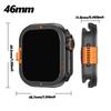 Custodia Metallica per Apple Watch Ultra 3 49mm 46mm 45mm 44mm Custodia Protettiva Telaio Paraurti in Alluminio per IWatch Serie 11 10 9 8 7 6 5 SE