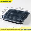 Microwavable Rectangular PP Food Container Set