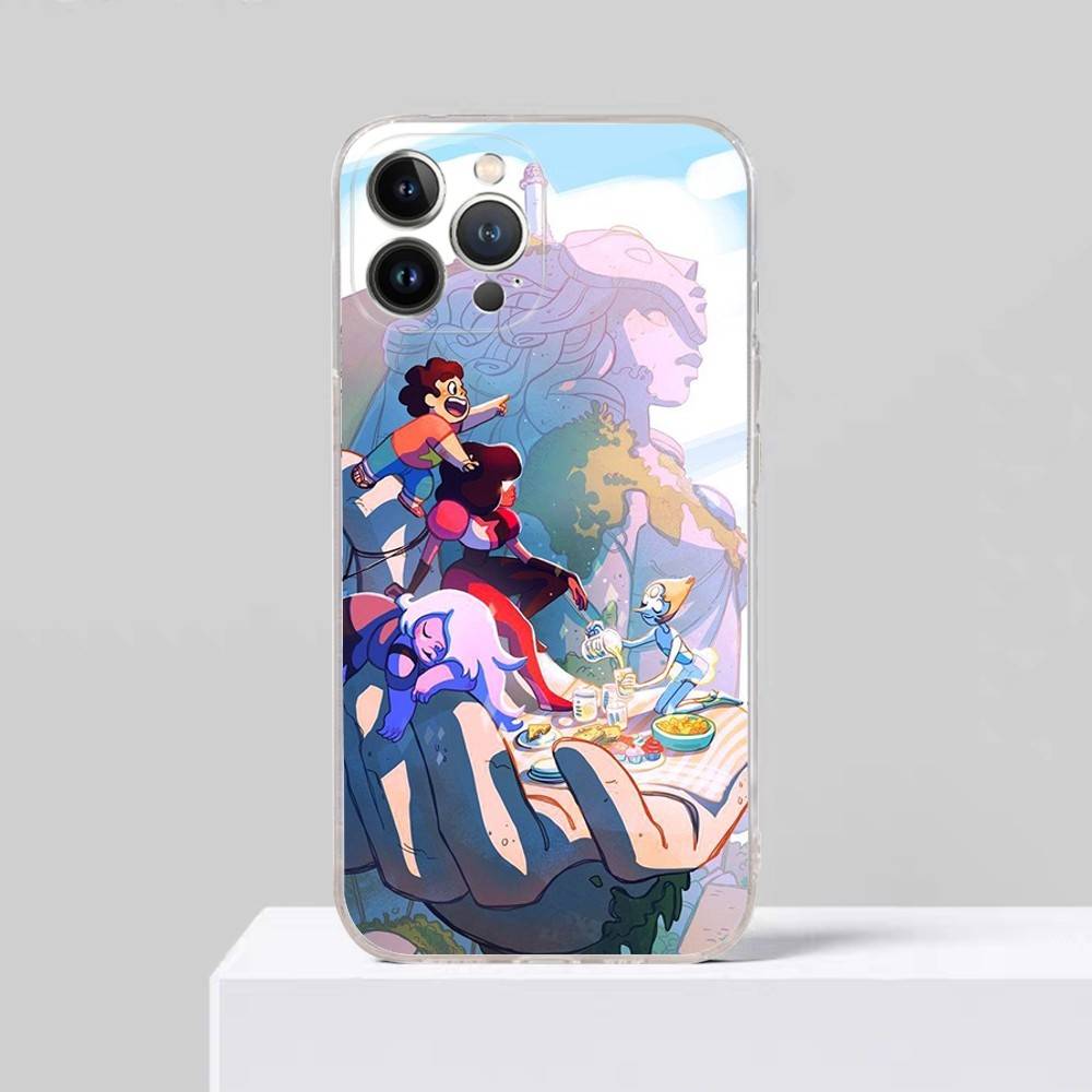 S-Steven U-Universe Transparente Handyhülle für iPhone 17 Air 16 Pro Max 15 14 13 12 11Plus Stoßfeste Abdeckung
