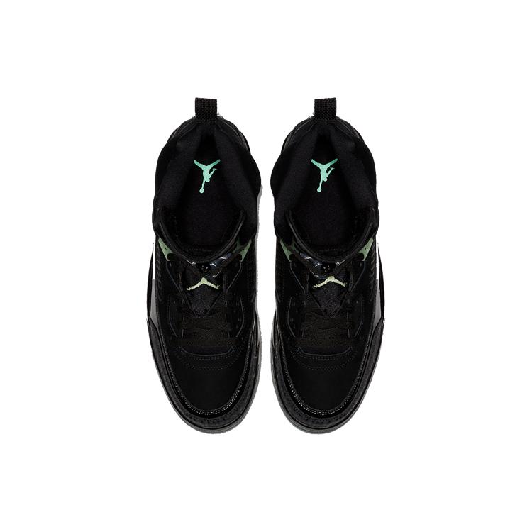 Jordan Spizike Black Green Glow 315371-032
