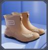 Cross-Border Fashion Men's Short Rain Boots - Trendy, Cool, Warm Rubber Wading Shoes for Outdoors