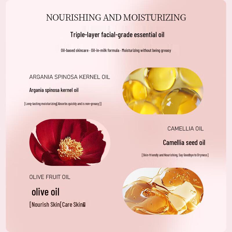 Sowang Red Flower Brand Camellia Argan Shower Gel