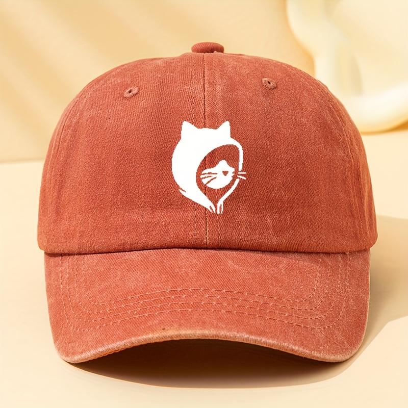 

Cat printed baseball caps can provide shade and sun protection, making them perfect for outdoor sports, camping, and casual wear Adjustable