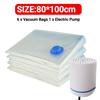 Folding Compressed Organizer Reusable Vacuum Storage Bags Dustproof Space Saving Hand Pump Blankets Clothes Pillows Organizer
