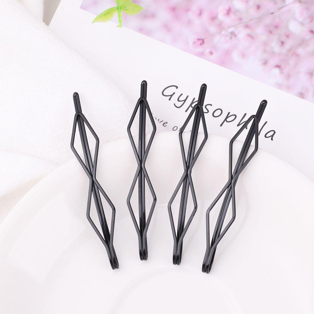 Simple Women Hair Accessories Girls Hairgrips Bobby Pins Geometry Hair Clip Geometric Rhombus