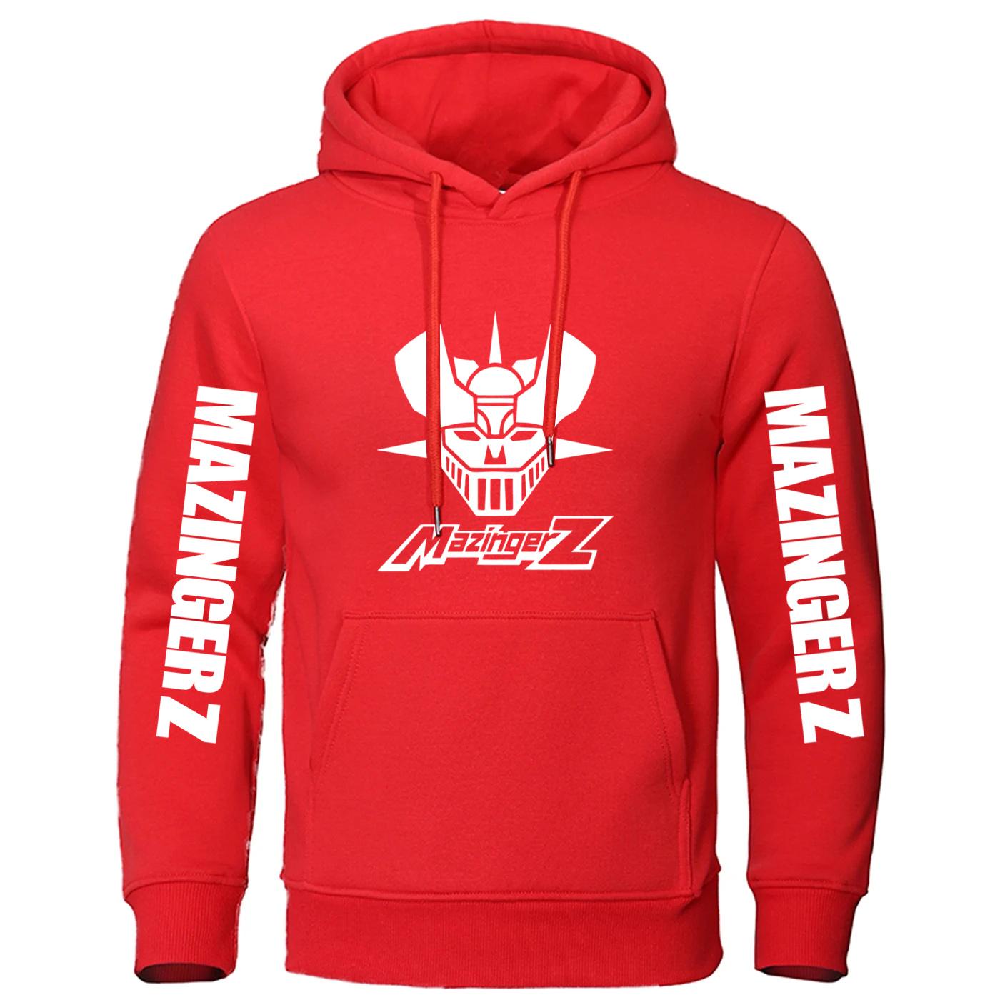 

Mazinger Z Anime Spring Autumn 2025 New Men s Solid Color Personalized Hoodies Sweatshirt Casual Fashion Pullover 3XL