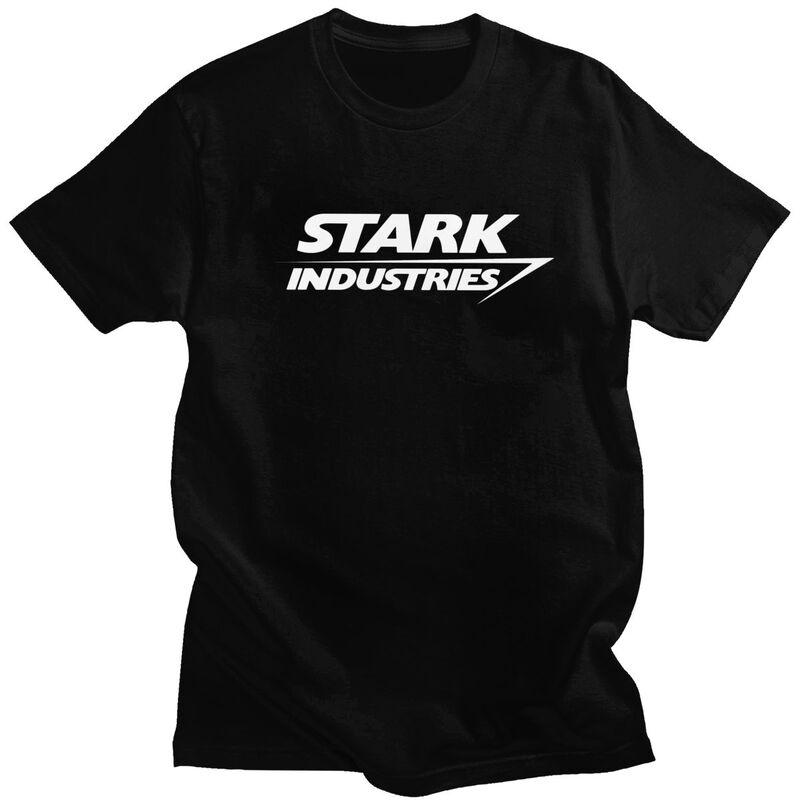 

Custom Stark Industries Group Tshirt for Men Short Sleeves T Shirt T-shirts Loose Fit 100% Cotton Tee Gift Idea - Men s Summe... S разноцветный