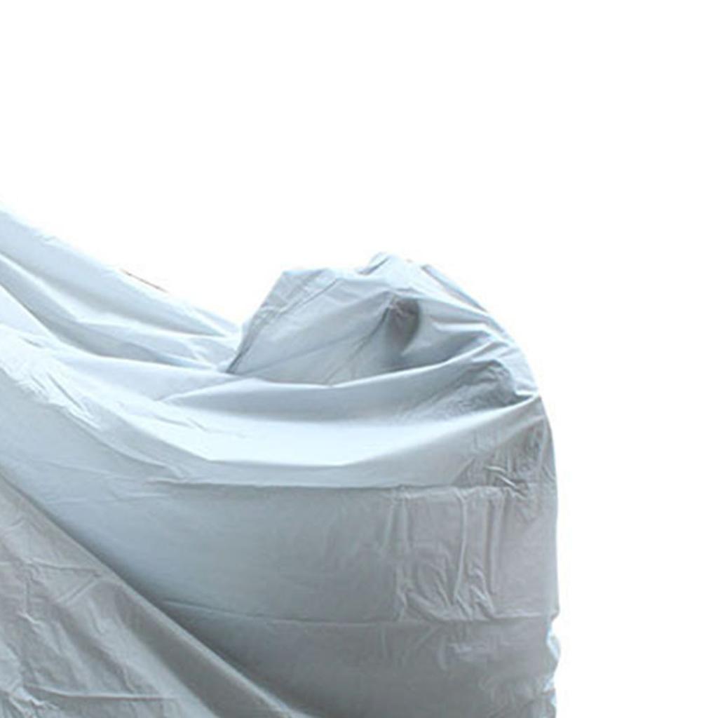 Husă de ploaie pentru motociclete PEVA, rezistentă la ploaie, de protecție antișoc, de culoare uni, pentru exterior