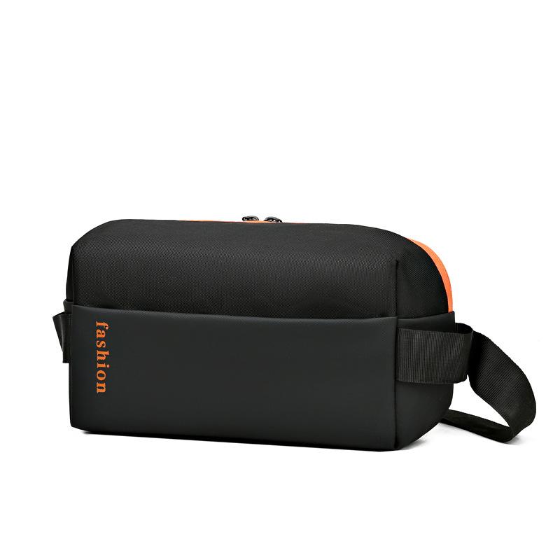 TS JYL laptop bag,Men Waist Pack High End Chest Bag Trendy Single Shoulder Commuter Bag
