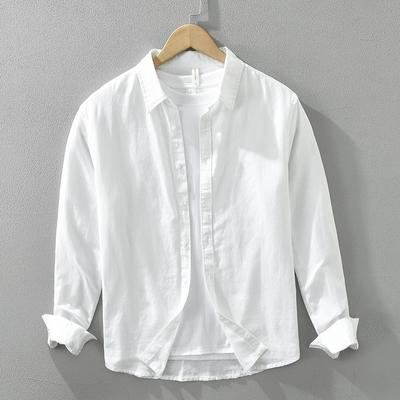 Men's Long Sleeve Loose Shirt