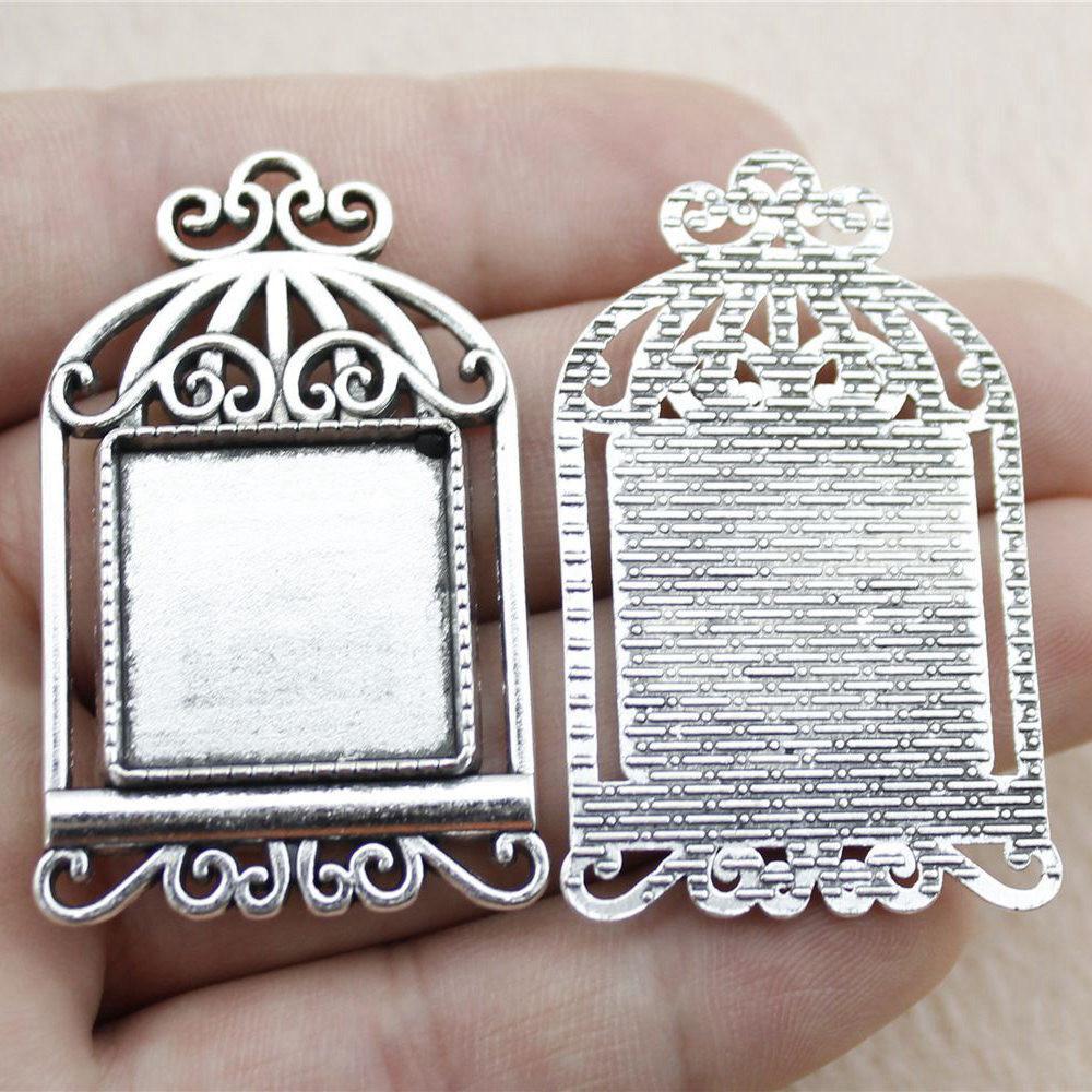 Hodí se pro kulatý 20mm skleněný kabošon Základní lůžko Podložka Bezel Doplňky Díly Chlapecké šperky Cool Dárky Pro