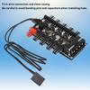 4Pin Cooling Fan Hub 12V PWM Fan Hub Practical PC Fan Hub  PC Case