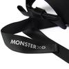 Monseuteoji Ribbon Wide Ball Cap Black Mc24Rbb-188