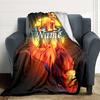 Custom Name Lion Adventure Party Blanket For Couch Bed Plush Cozy Fuzzy Blanket Super Soft Warm Blankets For Fall And Winter 0916267
