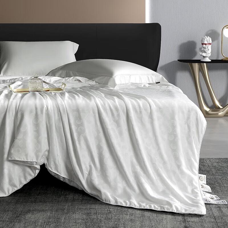 Tangna Natural Satin Jacquard Tussah Silk Quilt