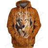 Native Wolf Pattern Culture 3d Print Hoodie Men Women Fashion Long