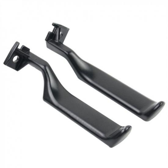 2Pcs Black Metal ide Door Handles For Ford Bronco XL XLT  F Super Duty