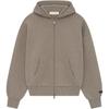 Fear of God Essentials Essentials Classic Zip-Up Hoodie Homestead Heather Men Tops Tan 192AS252072F