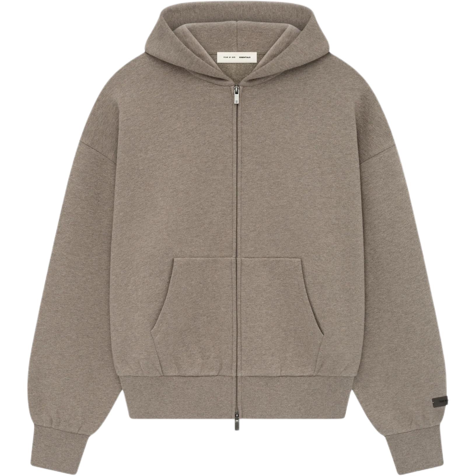 Fear Of God Essentials FW25 Holiday 2025 Classic Full Zip Up Hoodie Men hoodies 192AS252072F M