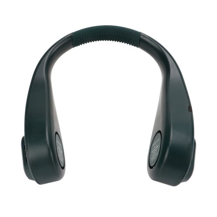 Ventilateur de cou - Zerone - Modèle sans lame - USB - Affichage numérique - 25 dB silencieux