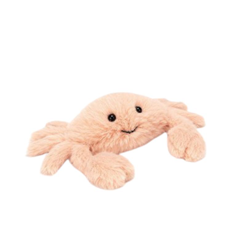 

JELLYCAT Ocean Series Animal Fluffy Crab Soothing Doll Plush Doll 11cm high Box Not Included
