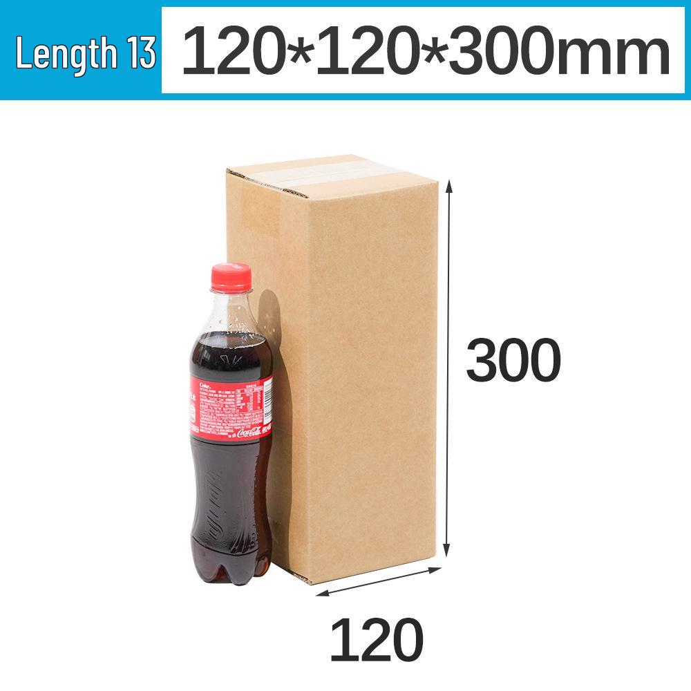 Durable Rectangular Corrugated Cardboard Box for Packing Water Cups & Extended Umbrellas
