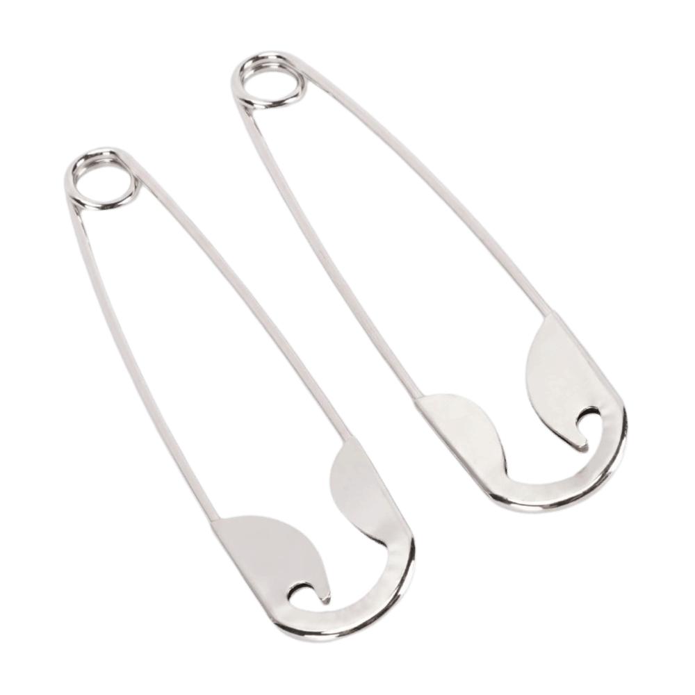 5pcs Fashion Giant Safety Pins Giant Jumbo Safety Pins Funny Oversized Hair Clips  For Hair Bun