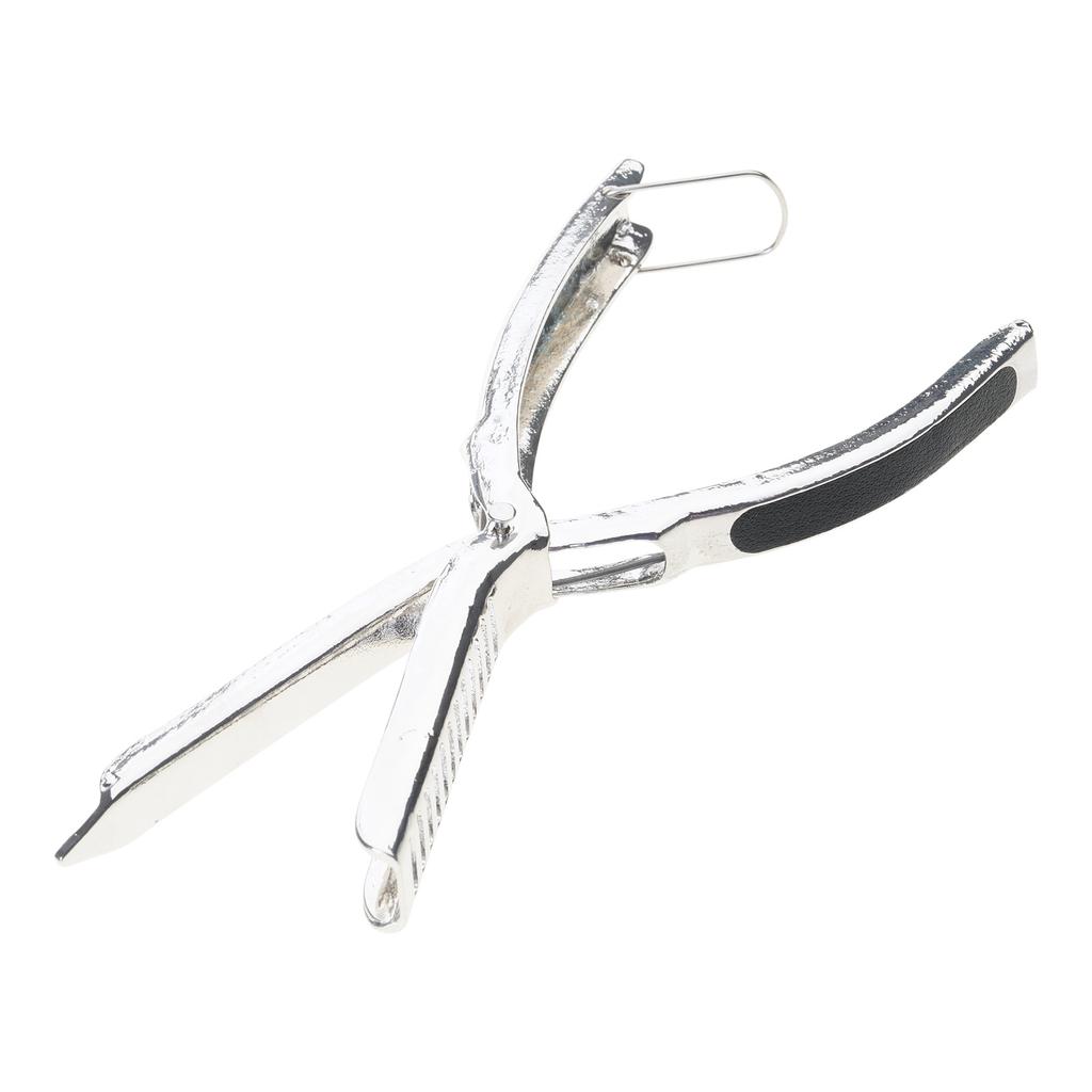 Zinc Alloy Rib Membrane Remover Tool With Ergonomic Handle And Arched Blade For Effortlessly BBQ Rib Meat Preparation