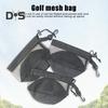 1/2Pcs Golf Ball Bag Nylon Mesh Golf Ball Storage Bag Drawstring Golf Tees Pouch Bag Golf Accessory Organizer Ball Holder
