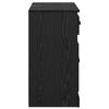 Highboard Black Oak Effect 70 x 35.5 x 67.5 cm