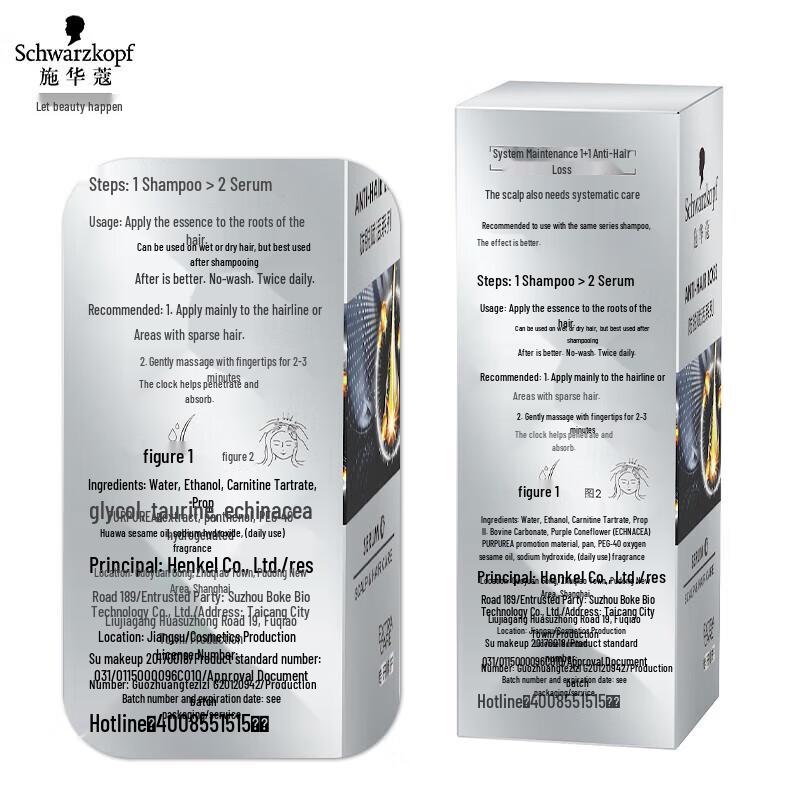 Schwarzkopf Anti-Hair Loss Repair Shampoo with Essence