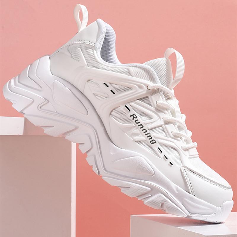 Shoes For Men Women's Chunky White Luxary Sneakers Ladies Running Casual Shoes Fashion Light Male Tenis Sports Fitness Footwear