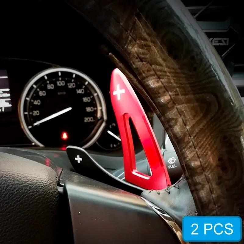 Interior Accessories Steering Wheel Gear Shift Paddle Shifter Extension For Suzuki Vitara SX4 S-Cross SCross Swift Sport Escudo