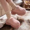 [Plush Winter Slippers]Women's & Men-like-like (Unisex-like) Plush Winter Slippers - Thick-Soled, Non-Slip Warm,Indoor House, Cozy & Soft Fabric