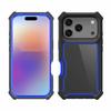 For iPhone 17 Pro Case Clear Detachable 2 In 1 Shockproof TPU+PC Phone Back Cover