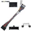SKYFAME Car Radio Player Conversion Line 16 Pin To 20 Pin To 16PIN Power Supply Adapter Cable