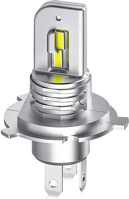 LUMILIGHT Car Motorcycle H4 LED Headlight Fanless Bulb DC12V White LED Bulb Pack of 1