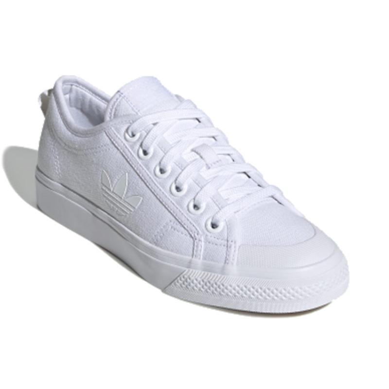 Adidas Nizza Trefoil Triple Cloud White Women's Sneakers EF1879