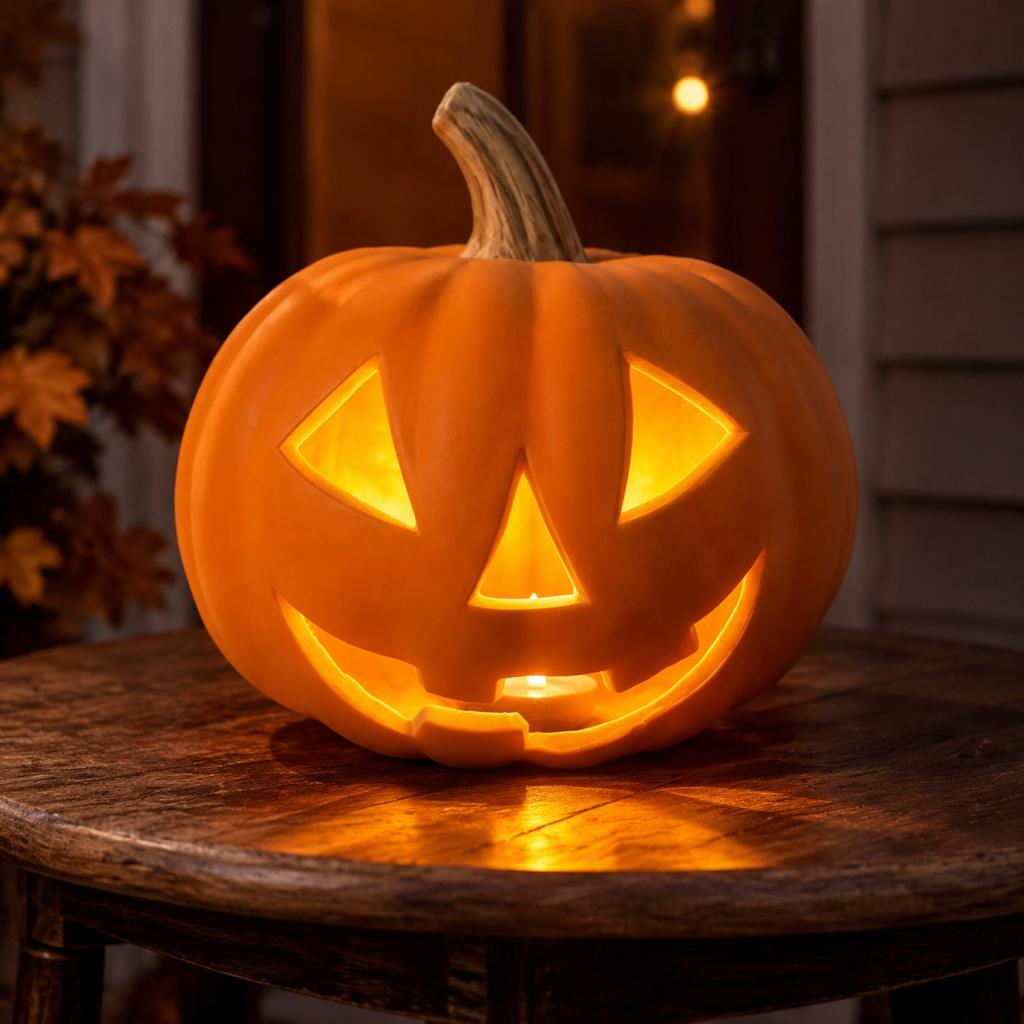 Halloween -o'- Pumpkin Cutout Decorations for Yard Porch Windowsill Table Party