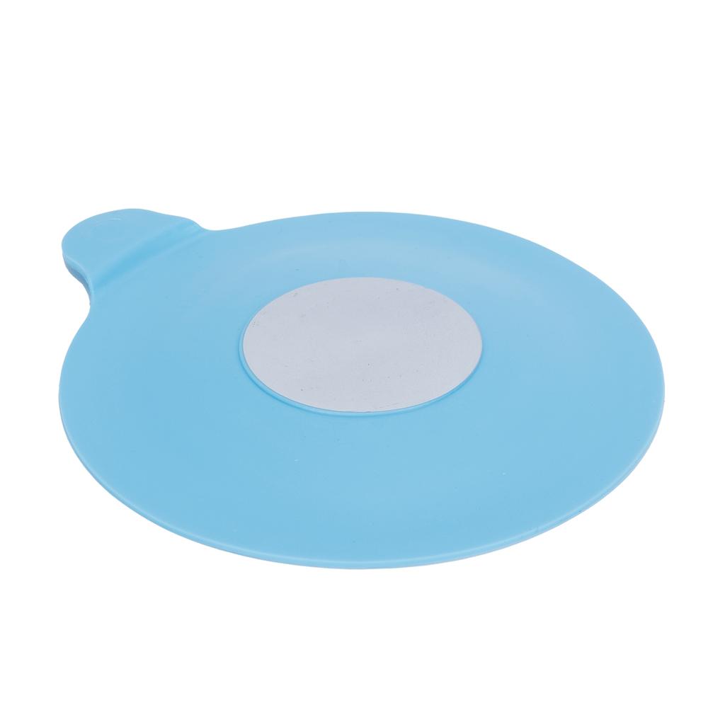 Bathtub Drain Stopper Silicone Sink Suction Cup Drain Plug Cover for Kitchen Bathroom Blue