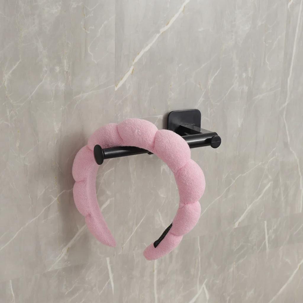 1/2pcs-L-Shape Scalable Punch-Free Hook for Coats Hats Towels Clothes Kitchen Rack Roll Bathroom Hook