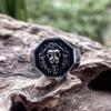 Trendy Fashion Fancy Titanium Steel Ring Men Retro Style Punk Fashion Cool Popular Brand Trendy Punk Food Tail Ring