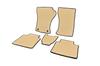 EVA Mats (Beige) for Toyota Fortuner 2015-